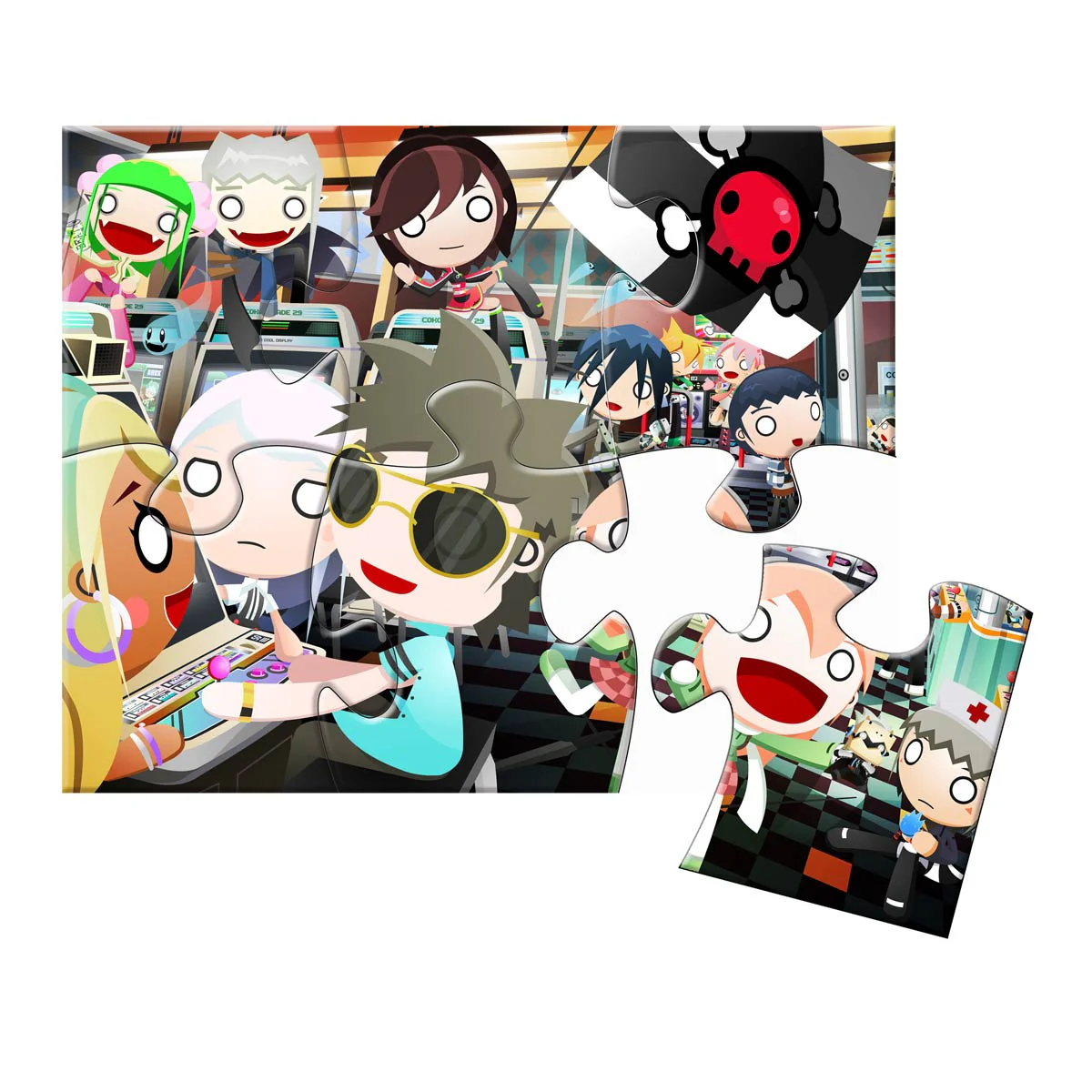 6 piece Personalized Puzzle for Toddlers 8x10in - Image 3